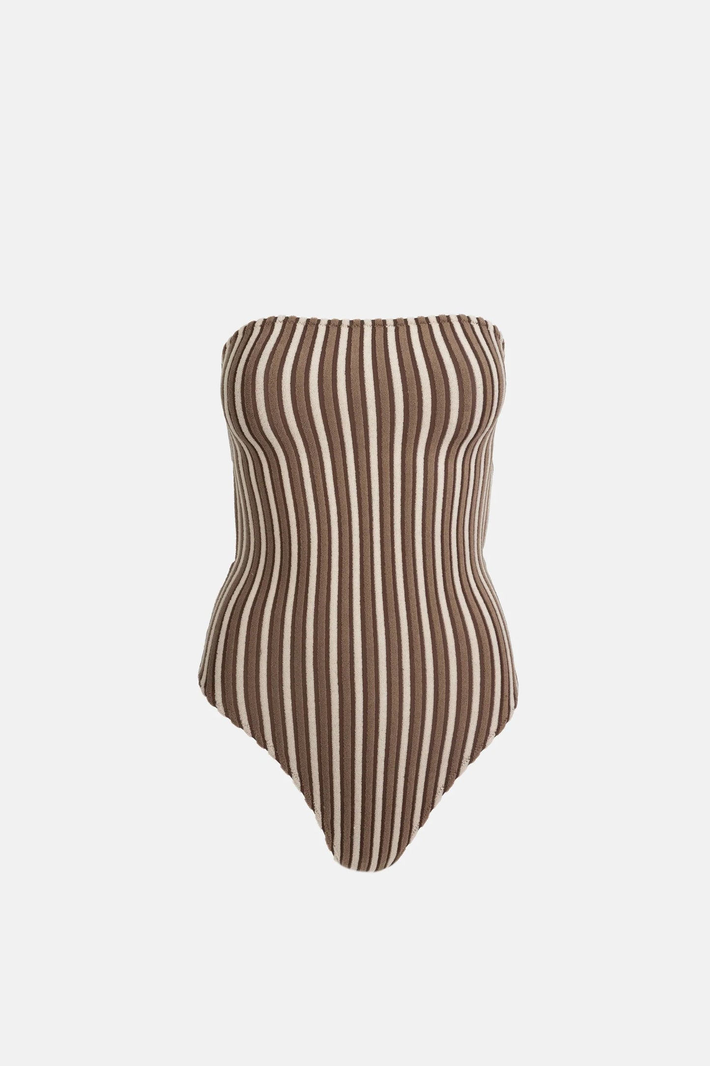 TERRY SANDS strapless one piece