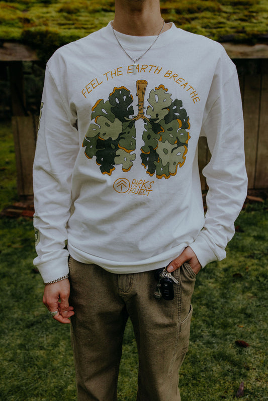 LICHEN BREATHE long sleeve tee