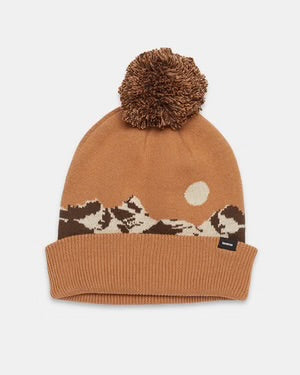 MOUNTAIN SCENIC pom beanie