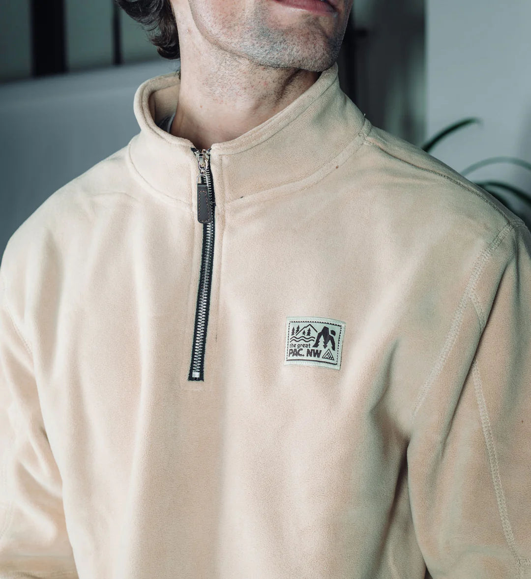 CANNON quarter-zip pullover