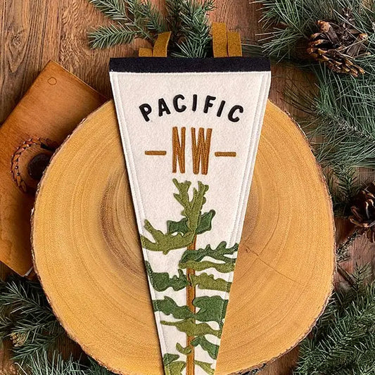 PACIFIC NW handmade pennant