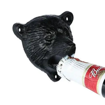 BEAR HEAD bottle opener