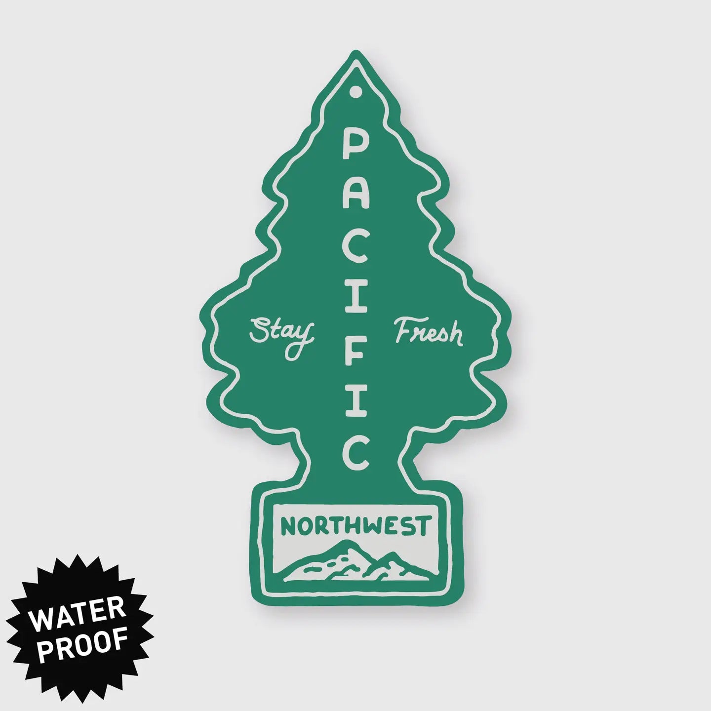 PNW AIR FRESHENER sticker