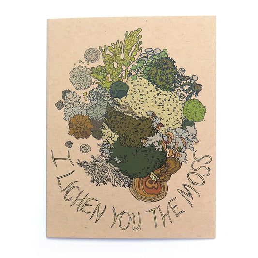 LICHEN YOU THE MOSS card