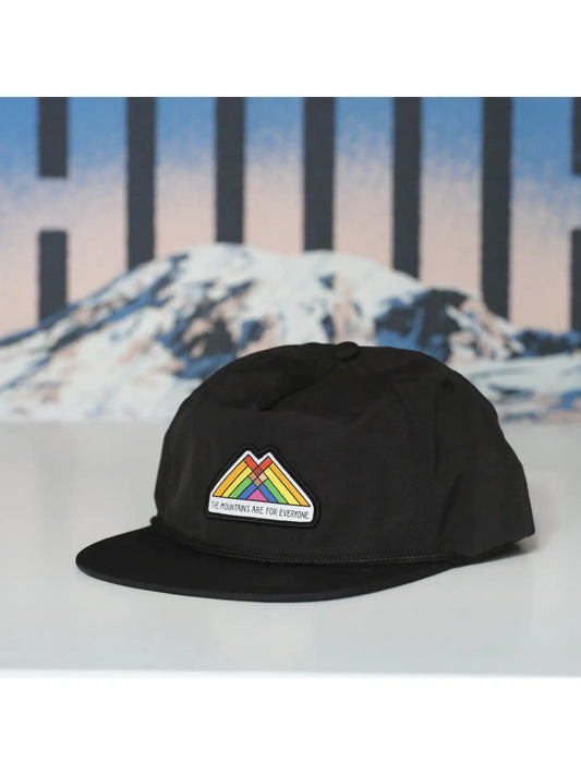THE MOUNTAINS ARE FOR EVERYONE nylon hat