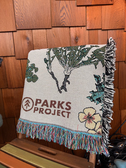 FOREST FORAGER woven blanket