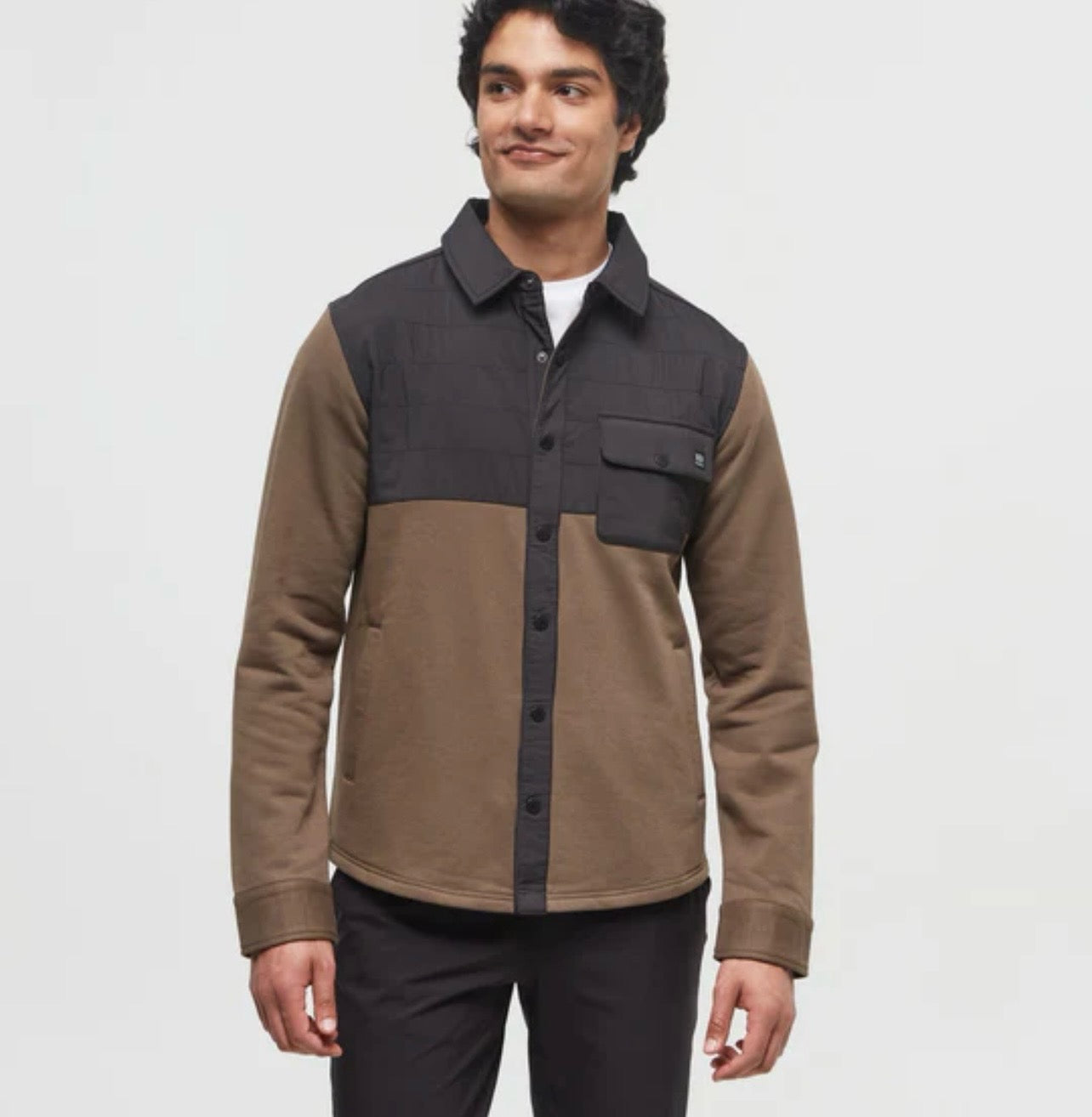 COVES fleece shirt jacket