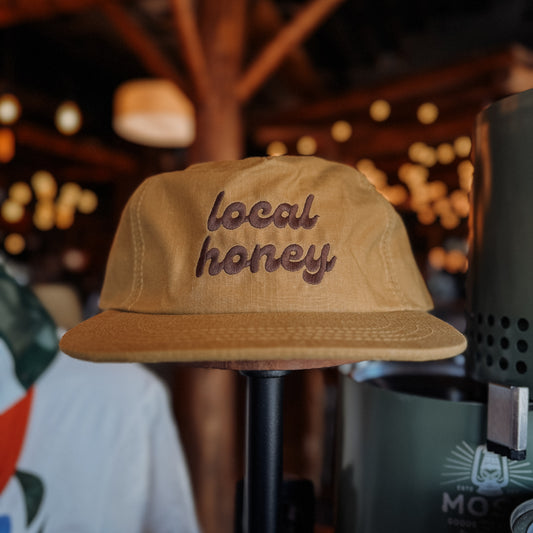 LOCAL HONEY waxed ripstop hat