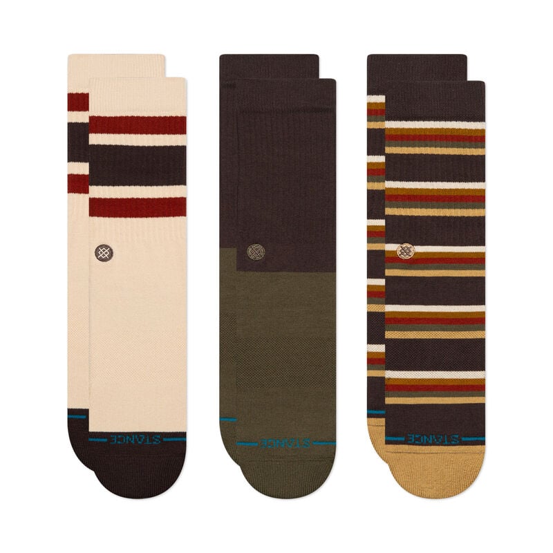 MILL HOUSE crew socks 3-pack