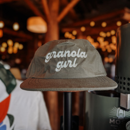 GRANOLA GIRL waxed ripstop hat