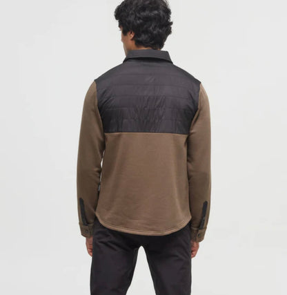 COVES fleece shirt jacket