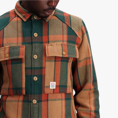 MOUNTAIN PLAID men's shirt jacket