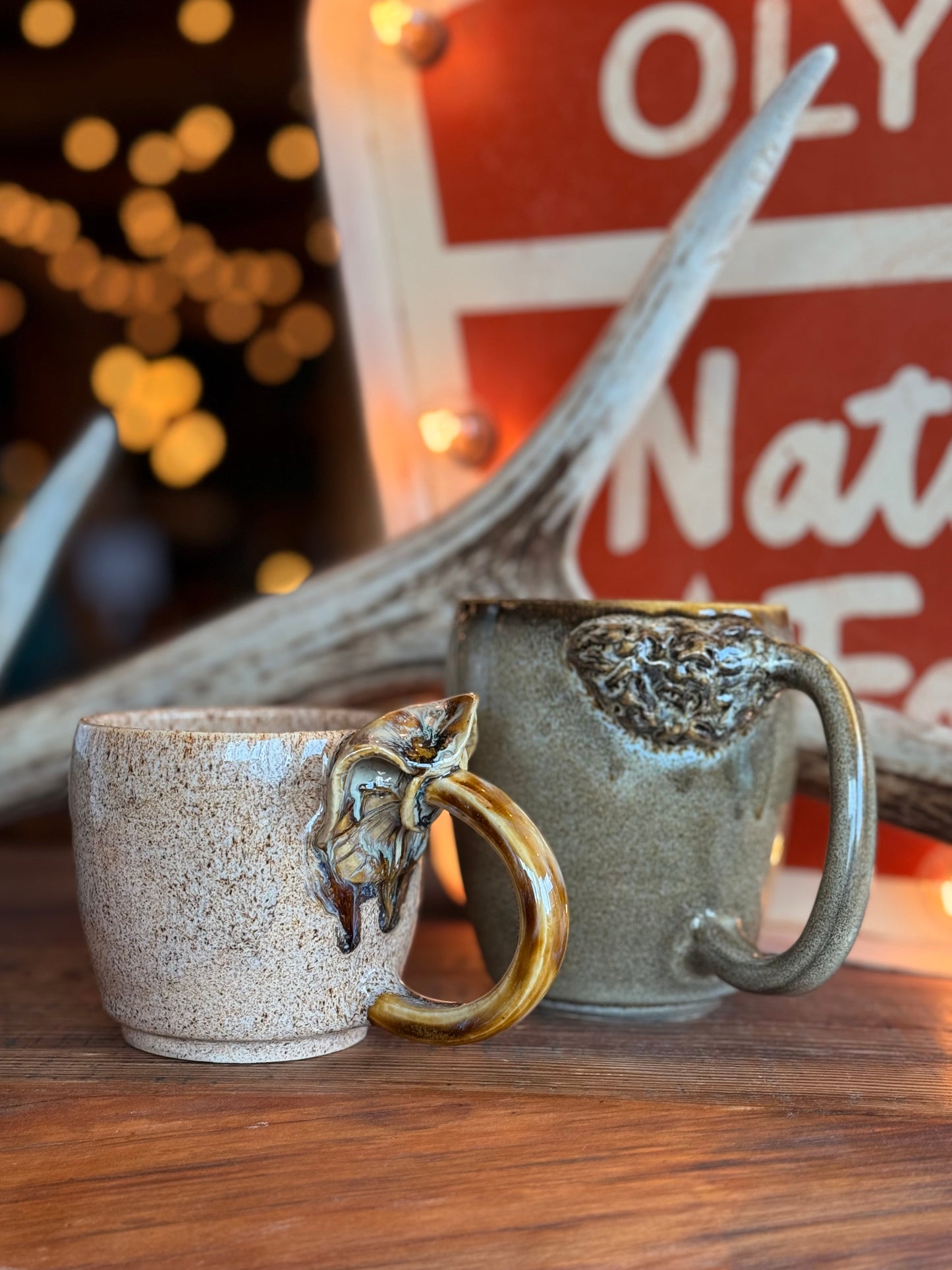 OLYMPIC PENINSULA MUSHROOM mugs