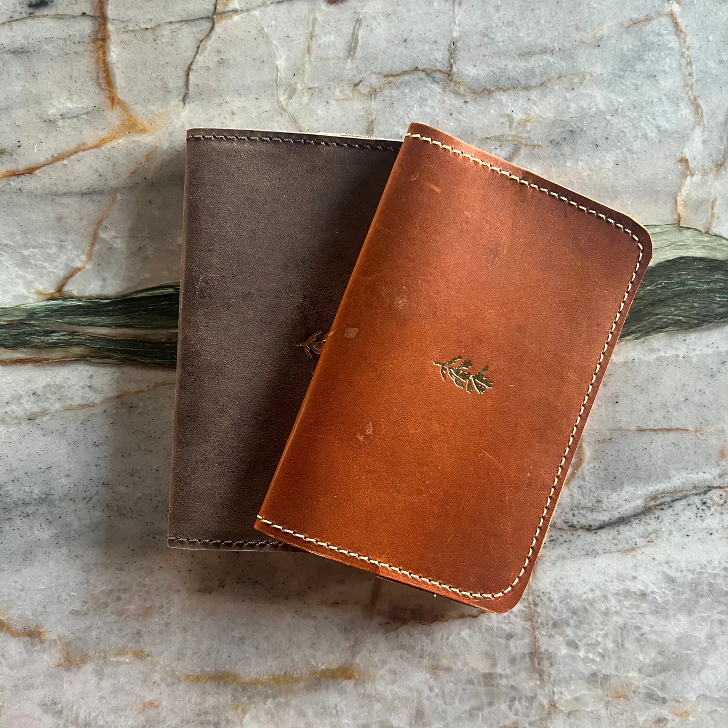 HOWL leather notebook cover