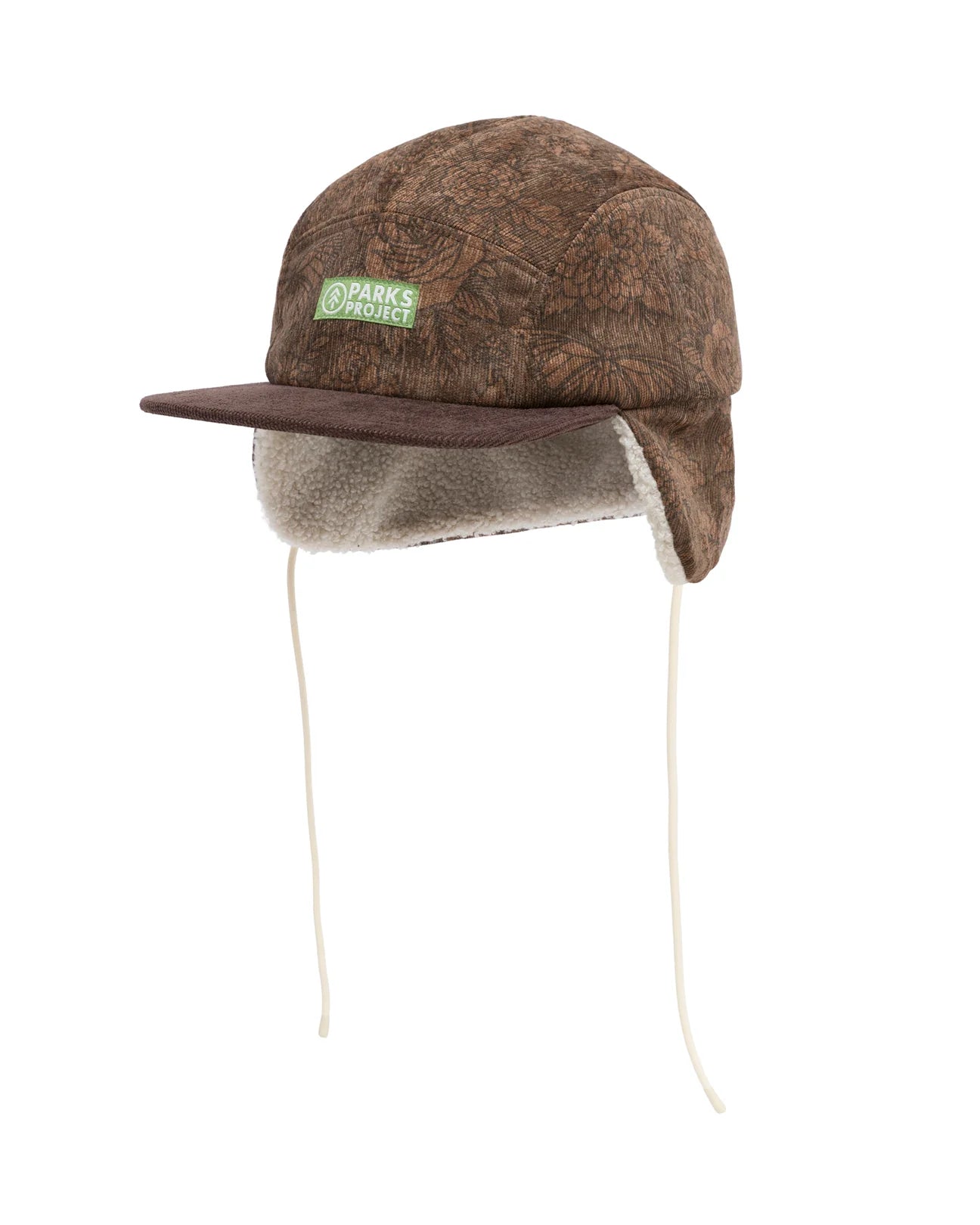 AUTUMN FOREST FLOOR corduroy flap cap