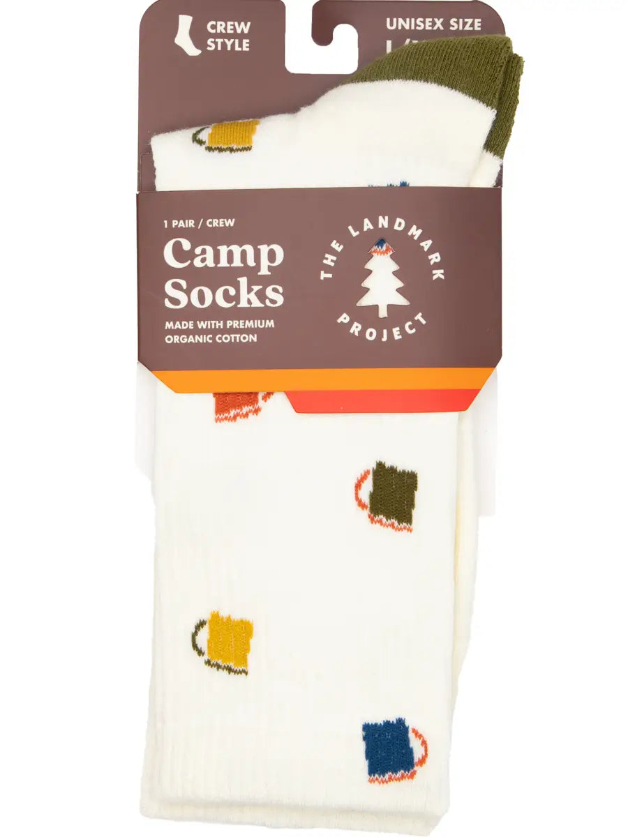 CAMP MUG organic cotton socks