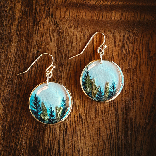 HIGH IN THE TREES handmade earrings