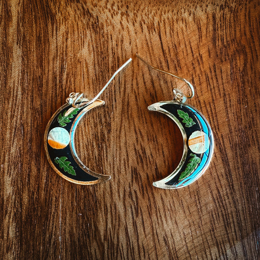 FERN + MOON handmade earrings