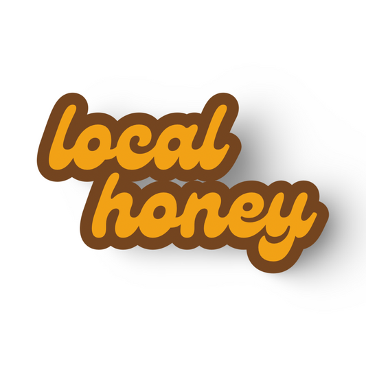 LOCAL HONEY sticker