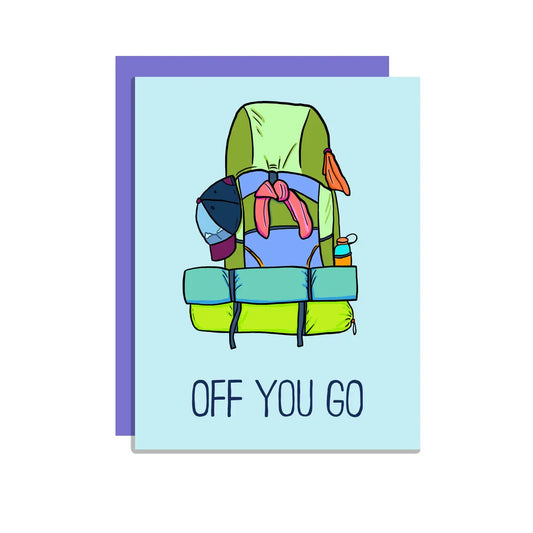 OFF YOU GO card