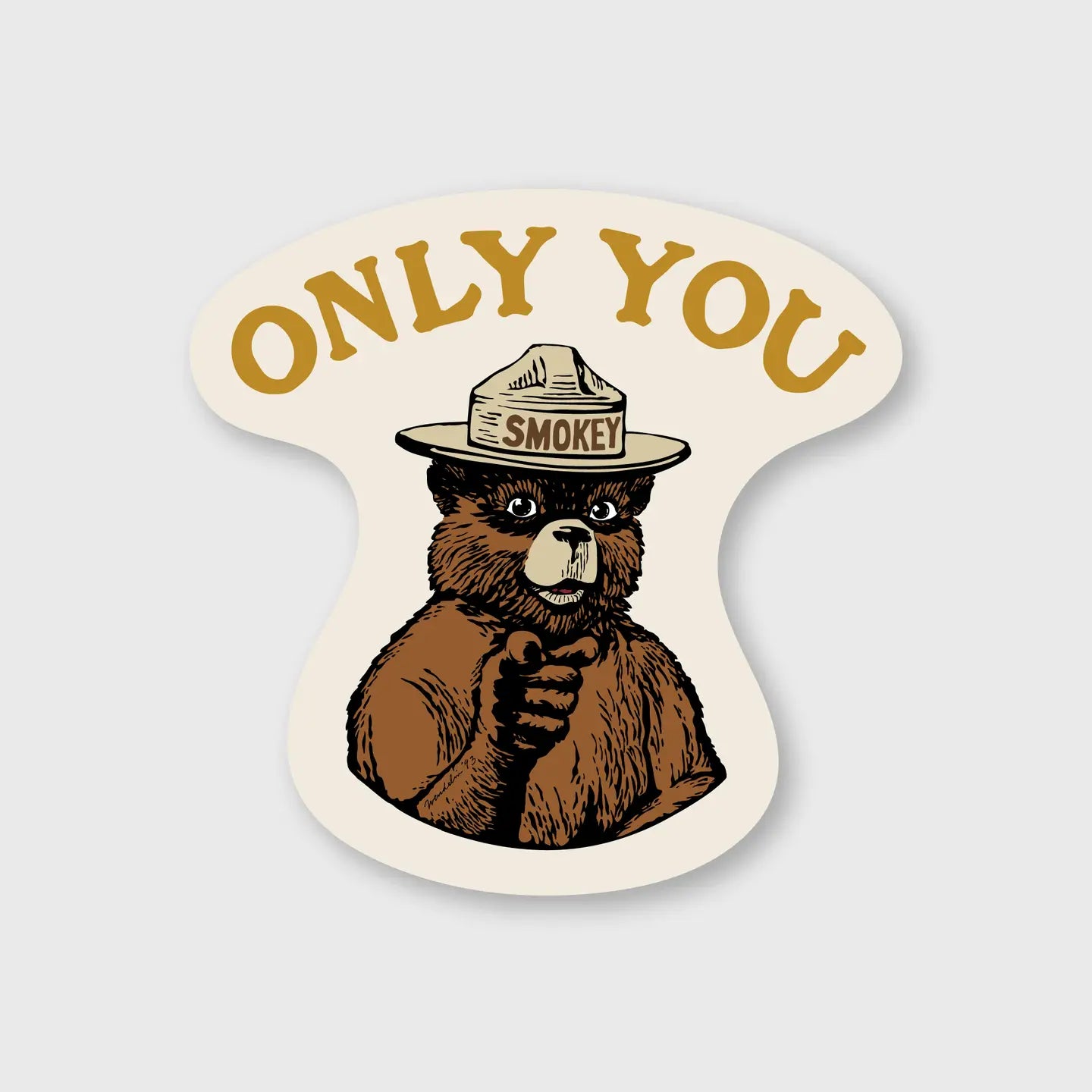 ONLY YOU sticker