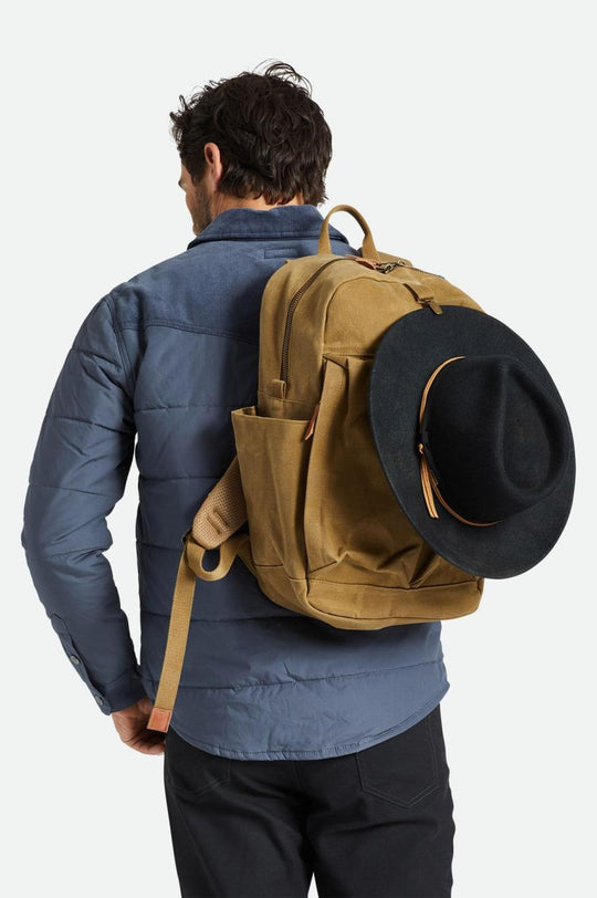 TRAVELER 23L waxed canvas backpack