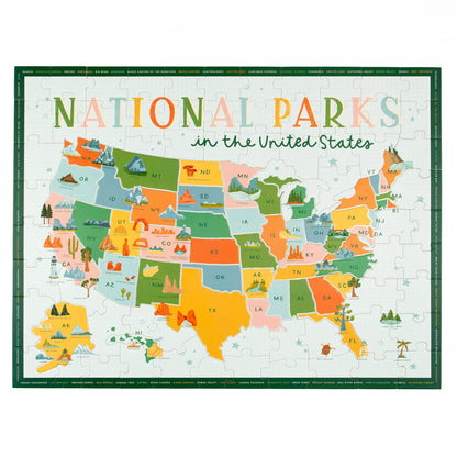 US NATIONAL PARKS puzzle