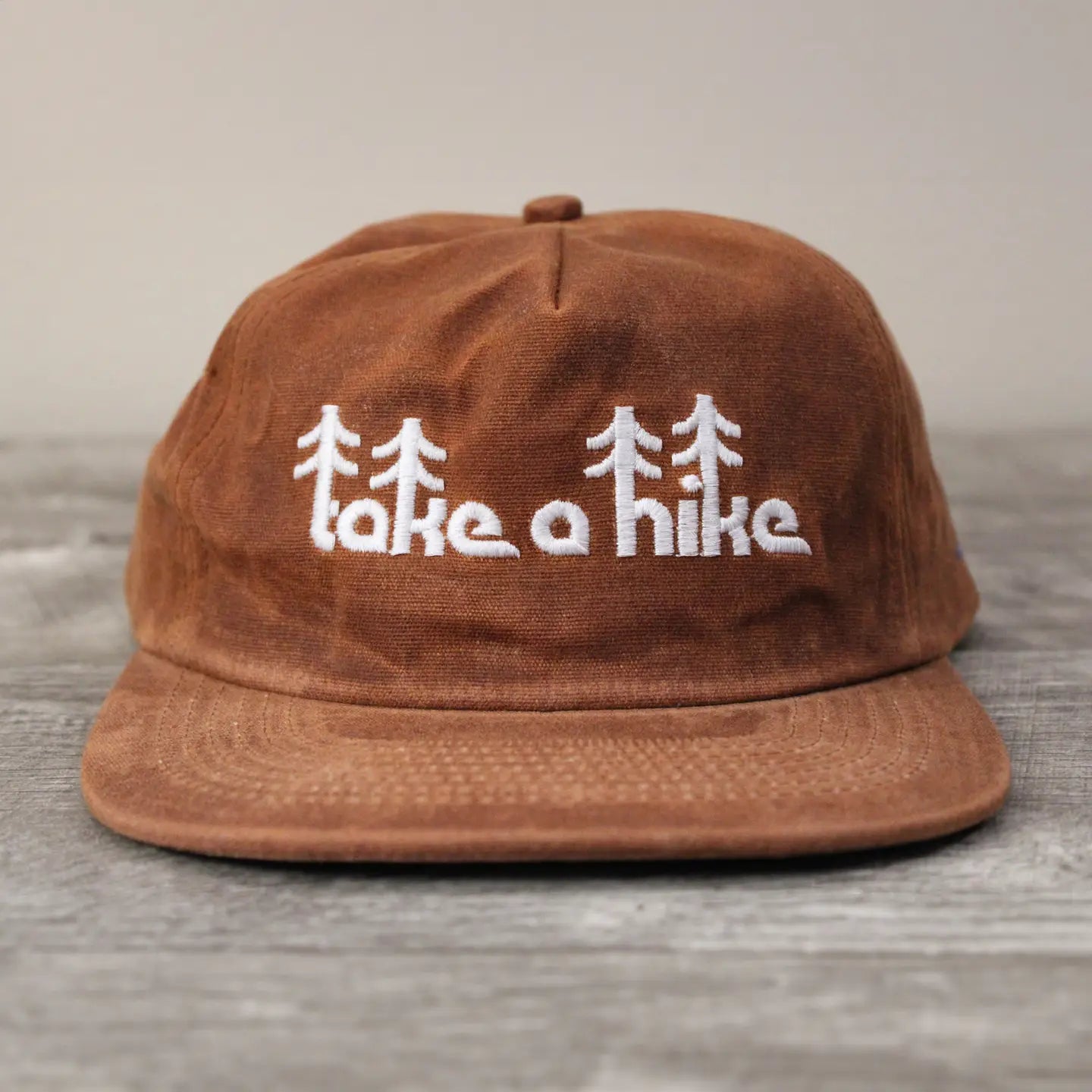 TAKE A HIKE waxed hat