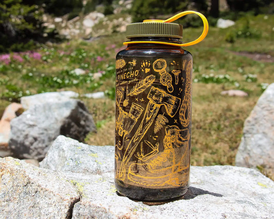 GONE CAMPING water bottle