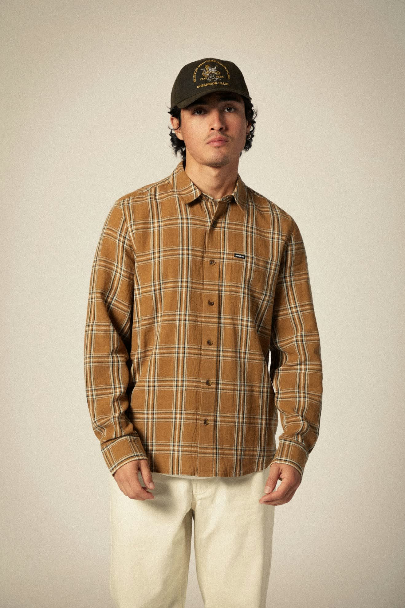 CHARTER linen blend shirt