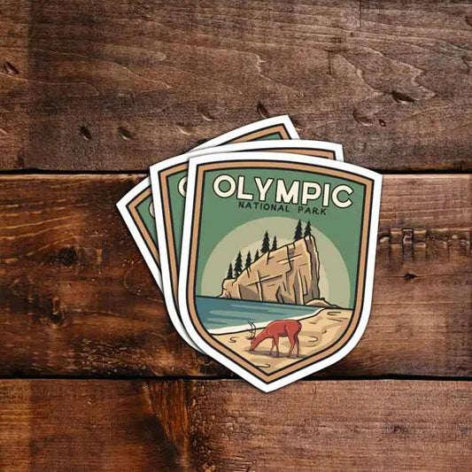 OLYMPIC COASTLINE sticker