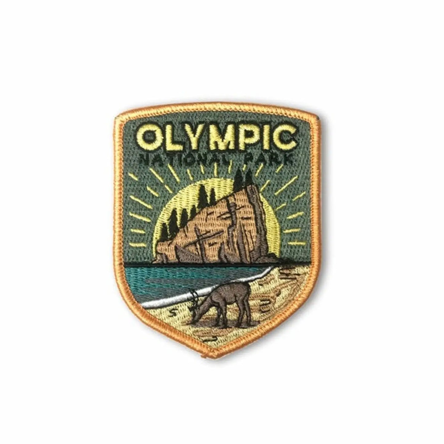 Coastal Navigation Embroidery - Olympic National Park (U.S.