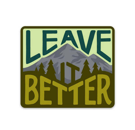 LEAVE IT BETTER FOREST sticker