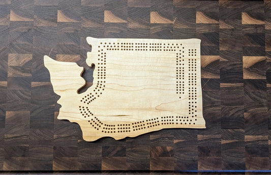 WASHINGTON cribbage board