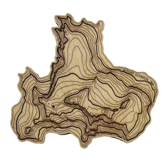 MOUNT OLYMPUS topography coaster